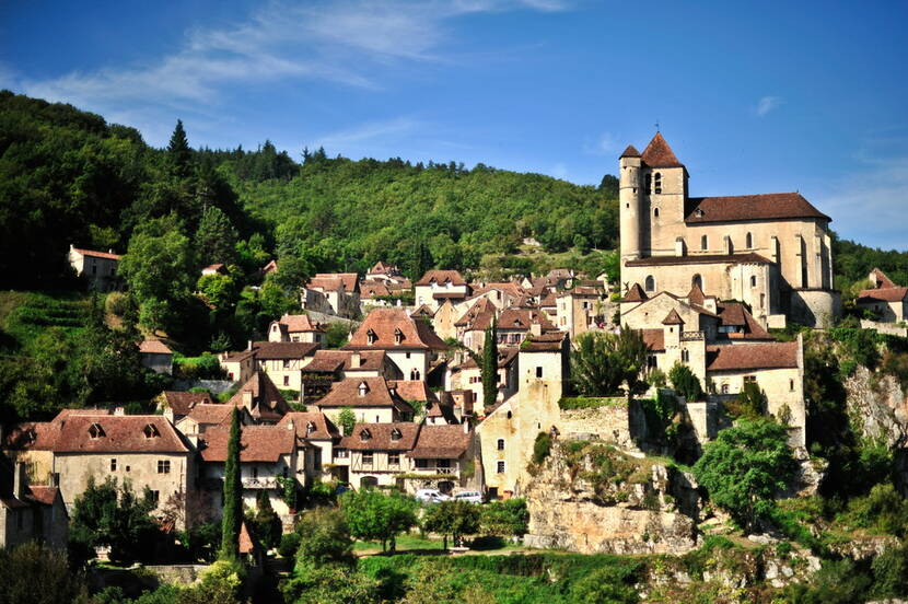 Saint-Cirq-Lapopie en Vallée du Lot © Lot Tourisme - C. ORY