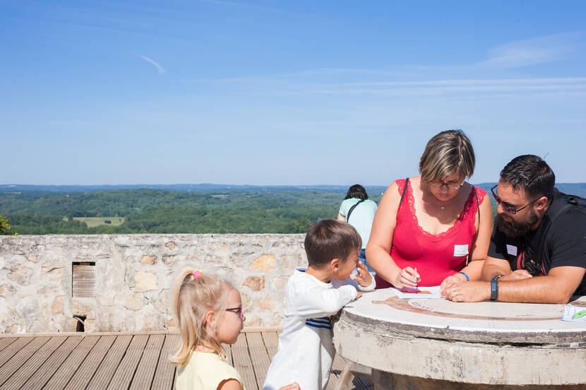 Visite Lud'Ambule ©Pays de Gourdon F. Lacan