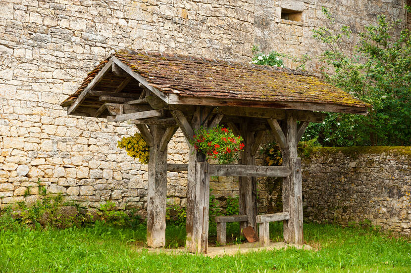 Travail à Costeraste - Gourdon